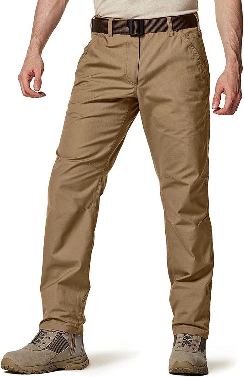 CQR Men s Ripstop Work Pants Water Resistant Tactical Pants