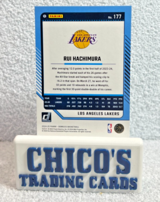 rui様〖オーダー〗 2024-25 Panini Donruss Basketball #177 Rui Hachimura, Los Angeles