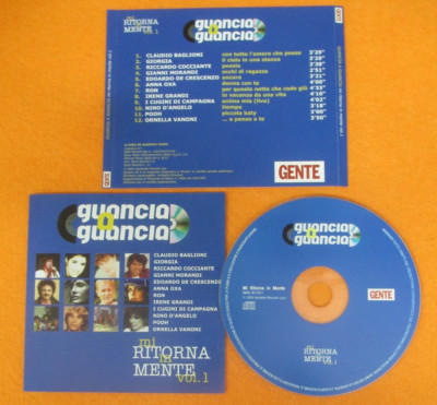 CD Compilation MI RETURN IN MIND VOL.1 Wange an VANONI POOH GIOGIA no*mc(C19