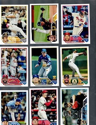 2023 TOPPS BASEBALL COMPLETE YOUR SET BUY MORE, SAVE MORE! 1-250