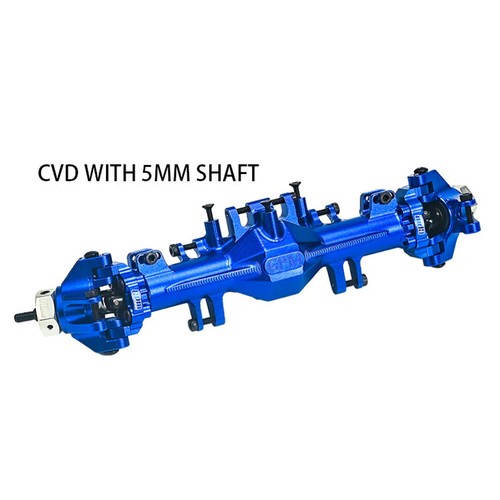 GPM Alum 7075 Quick Release Front Axle Housing Kit Blue for Losi 1/18 Mini LMT - Picture 2 of 2