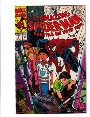 AMAZING SPIDER MAN #1 SKATING ON THING ICE NM
