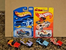 Hot Wheels Lot of 6 Roll Patrol 1990 Jeep CJ-7 Hot Ones '90 Off Road Easter