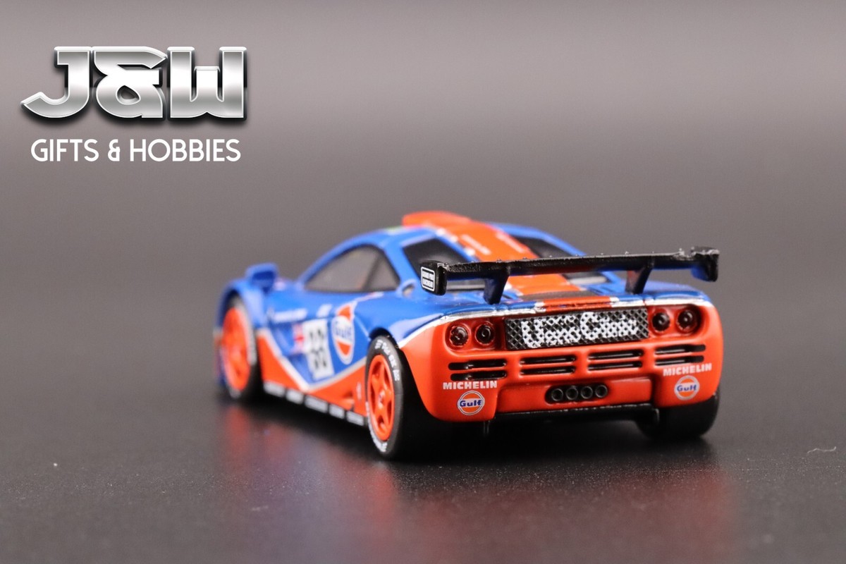 ミニカー McLaren F1 GTR Gulf Racing 1997 1:64 Amazon.com: TSMMODEL Mini GT McLaren F1 GTR Gulf Racing #33