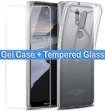 Image of For Nokia 1.3 2.4 5.3 2.3 7.2 6.2 Silicone Gel Shockproof Case Cover & Protector
