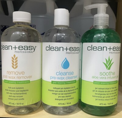 Combo Clean + Easy Waxing Supply