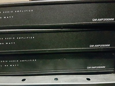 CRESTRON QM-AMP3X80MM 3 Channel Multimedia Amplifier