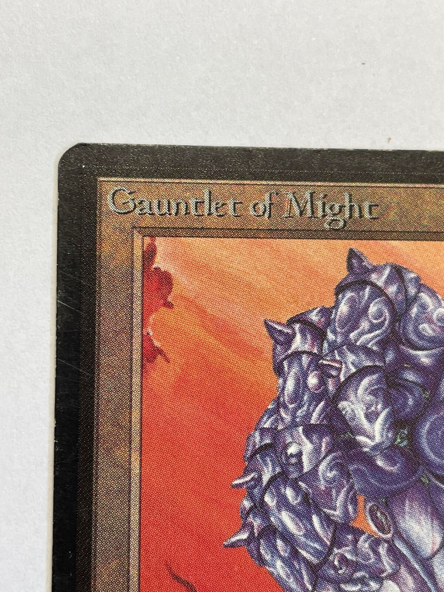 BETA GAUNTLET OF MIGHT Limited Edition Magic the Gathering BETA GAUNTLET OF MIGHT Limited Edition Magic the Gathering