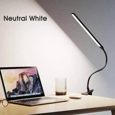 LED Desk Lamp with USB Ports, Desk Lamps for Home Office with 3 Color Modes
