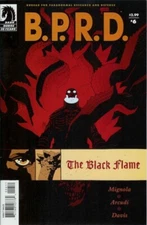 B.P.R.D.: The Black Flame #6 VF+ 8.5 2006  Mike Mignola Cover