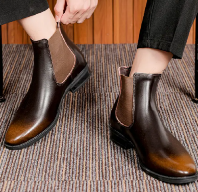 casual office boots