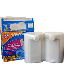 **Open Box** Mentadent Advanced Whitening Anticavity Fluoride Toothpaste Mint