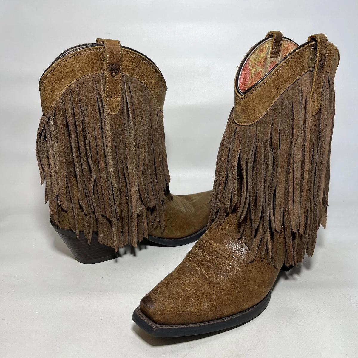 Ariat gold rush fringe deals boot