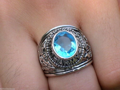 Кольца с 13 камнями с родиевым покрытием для мужчин