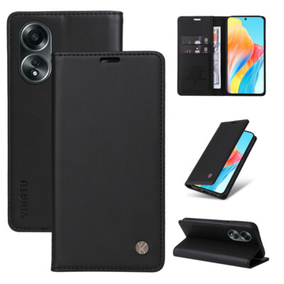 Luxury Book Wallet Leather Flip Cover Case For Oppo Reno 11 Pro 5G Realme C33