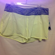Ideology Womens Woven Speed Active Shorts Crisp Honeydew 75715H250 NWOT