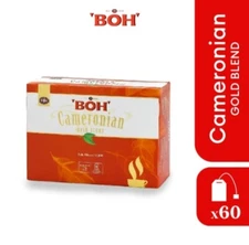 BOH Cameronian Gold Blend Tea Bags - 60 Sachets x 2g - Premium Tea