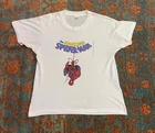 Vintage 1988 THE AMAZING SPIDER-MAN T shirt size Large Marvel comic books 50/50