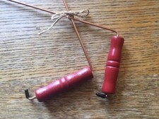 DOWSING RODS RED HANDLE 13 in x4 and LOST ITEMS YES AND NO ANSWERS