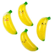 RI One Dozen 5.5" Squeezy Bead Banana