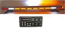 49 Led Amber Light Bar Tow Truck Plow Police W Cargo Braketailturn Signal