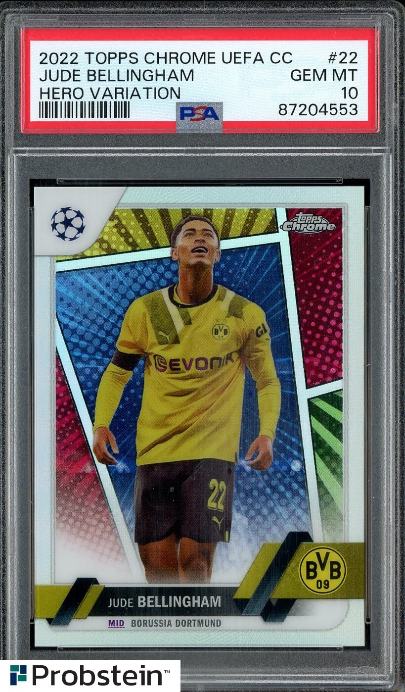 Topps BELLINGHAM 敷ける ベリンガム GOLD LAVA PSA10