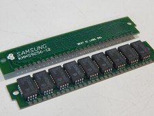 KMM59256-12 SAMSUNG 256Kx9 DRAM SIMM MEMORY MODULES 30 PIN IC - LOT OF 2 IC'S