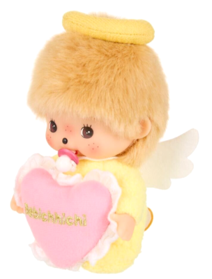 Monchhichi 50th Anniversary Bebichhichi Boy S Love Happy Angel