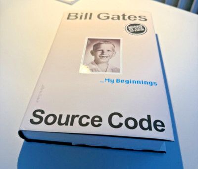 Source Code - Signiert / Unterschrift von Bill Gates Biografie Englisch