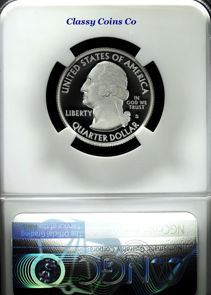 2021 S NGC Proof 70 UCAM .999 Silver Washington ATB Quarter ☆☆ First Release - Image 2 of 3