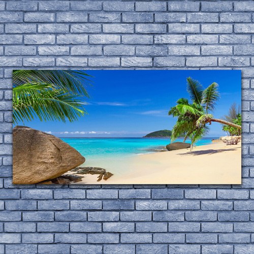 Tableau Impression Sur Verre 90x30cm – Paysage Mer, Bord De Mer, ARTTOR