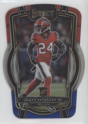 2022 Select Club Level Red & Blue Prizm Die-Cut Derek Stingley Jr Rookie RC e9p