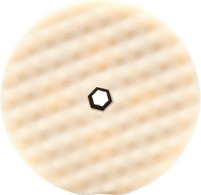 Foam Compounding Pad 8 Inch White for Polishing Buffing Car Auto Surface