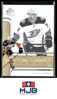 2022-23 SP Game Used Hunter Drew 2001-02 Retro Rookies #/999 #R-34