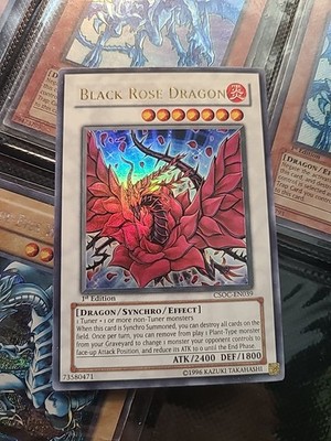 Yugioh! Black Rose Dragon - CSOC-EN039 - Ultra Rare - 1st Edition