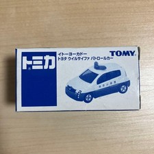 Tomica Toyota WiLL Cypha Patrol Car White Blue Original Box