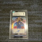 Topps 2024-25 Chrome Jalen Brunson Autograph Pink Refractor CSG Graded 9
