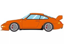 Porsche 911 993 Carrera RS 1995 Orange 1/18 Diecast
