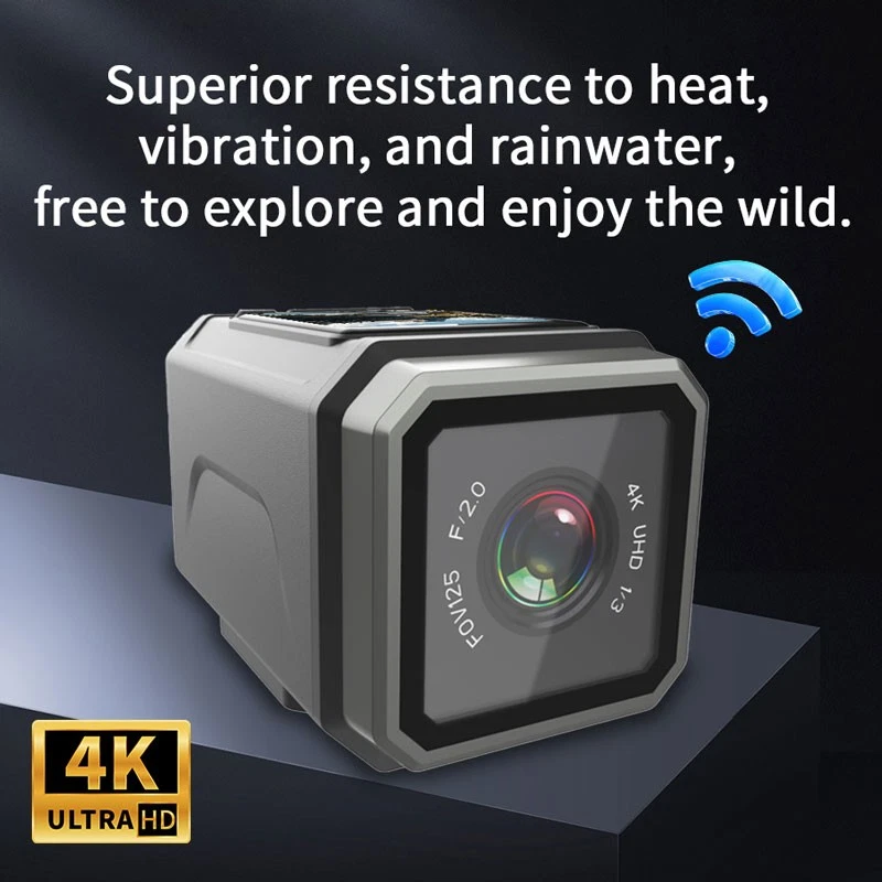 4K WIFI Action Camera Sport DV Portable Cycling Video Recorder Hiking Waterproof - Image 3 of 4
