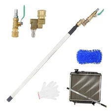 Radiator Cleaning Wand, 4500 PSI Pressure Washer Tool for Cars,Trucks & RVs, 