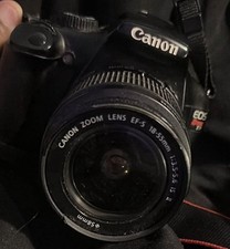 Canon EOS Rebel T3i Digital SLR Camera 18MP Black w/ 18-55mm f/3.5-5.6 Lens