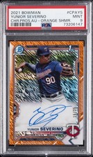 CPAYS YUNIOR SEVERINO Bowman Chrome 2021 /25 Auto