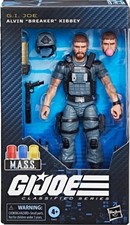 Hasbro GI Joe Classified Series M.A.S.S.  ALVIN BREAKER KIBBEY 158 6inch Figure