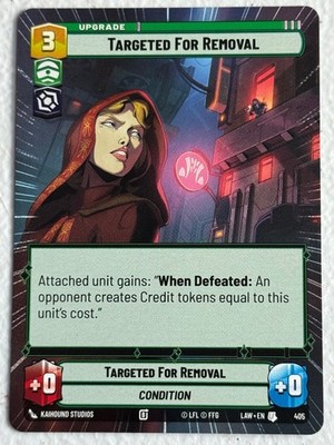 Targeted for Removal (Hyperspace) 405 UC A Lawless Time