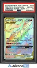 Pokemon 2019 Reshiram & Charizard GX 217 Full Art SR Unbroken Bonds PSA 10
