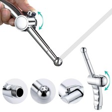 Hand Held Bidet Sprayer for Toilet Shattaf Sprayer Replacement, 7 Holes Handh...
