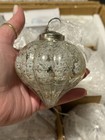 Balsam Hill Set of 12 BH Essentials Mercury Glass Silver Ornaments — photo 7