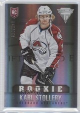 2013 Rookie Anthology Titanium Update Draft Position Number Karl Stollery 2u9