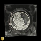 1990 Liberty Lobby 1/2oz .999 Silver Andrew Jackson Art Round Sealed -E696