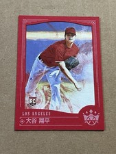 2018 Panini Diamond Kings Red Frame Japanese Name SP Shohei Ohtani #73 RC Rookie